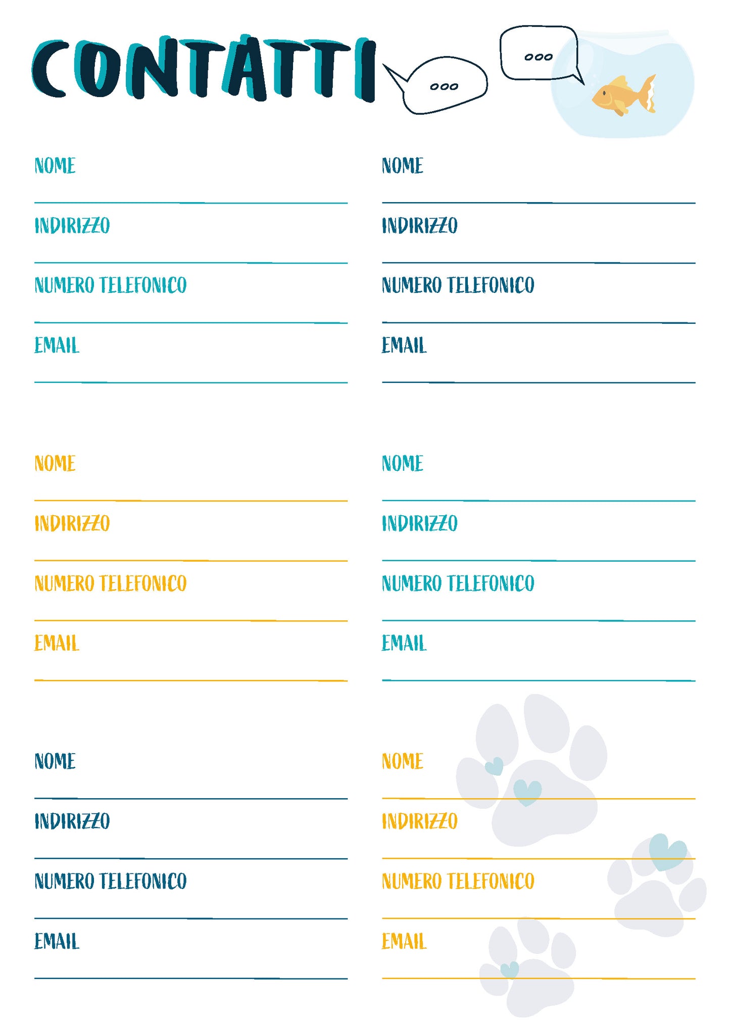 Pet planner digitale - IL PREMIO