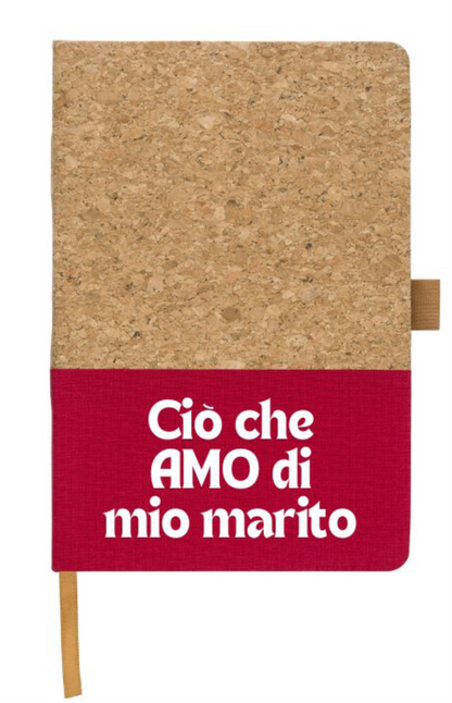 Quaderno Ciò che amo di mio marito