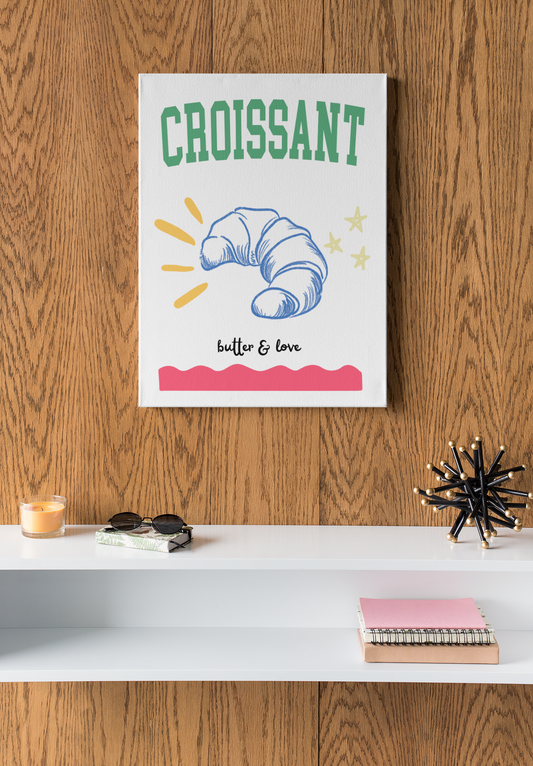 Poster croissant